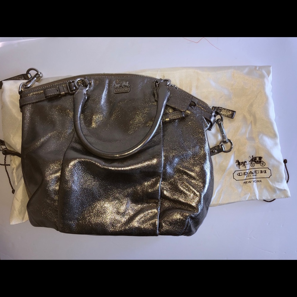 COACH Metallic Large Shoulder bag
